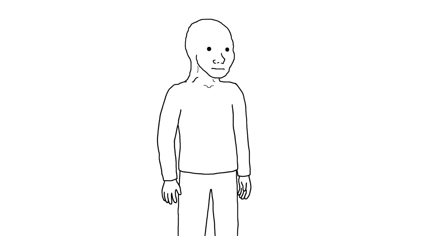 Bare POJAK figure with no props